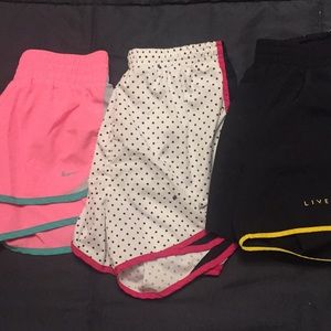 Nike shorts workout bundle.